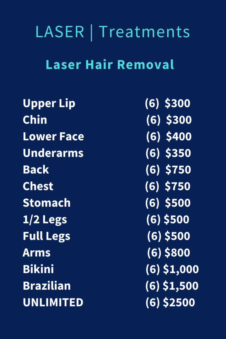 Laser treatment price sheet (2)